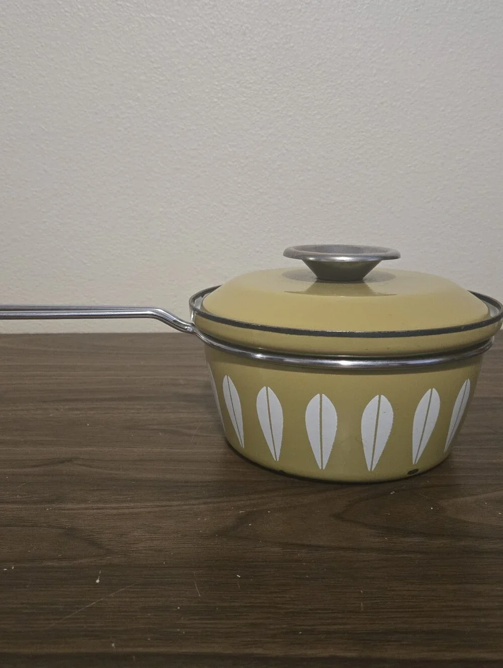 Cathrineholm Green Lotus Sauce Pan 1.5 Qt.
